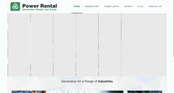 Desktop Screenshot of powerrental.co.uk